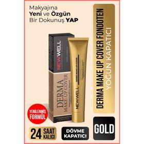 New Well 01 Gold Derma Yoğun Kapatıcı Fondöten