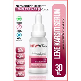 New Well 30 ml Cilt Yenileyici Leke Karşıtı Serum