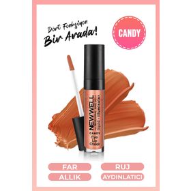 New Well 3in1 Candy Likit Aydınlatıcı Allık