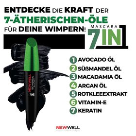 New Well 7in1 Bio Herbal Maskara