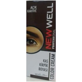New Well Açık Kahve Kaş Kirpik Boyası
