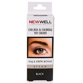 New Well Black Kaş Kirpik Boyası