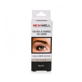 New Well Black Kaş Kirpik Boyası