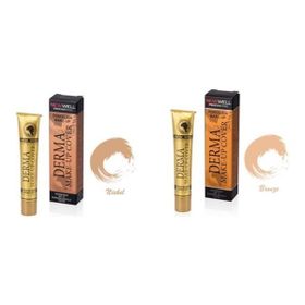 New Well Bronze 6 Nickel Derma Yoğun Kapatıcı Fondöten