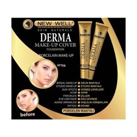 New Well Copper Derma Make-up Cover Foundation