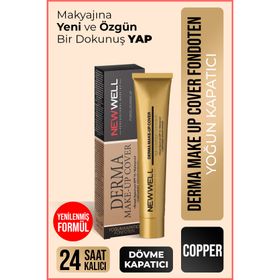 New Well Copper Derma Make-up Cover Foundation