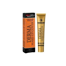 New Well Derma Make Up Cover 02 Bronze Yoğun Kapatıcı Porselen Fondöten
