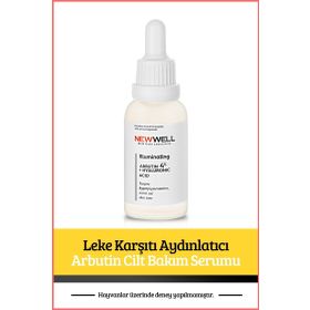 New Well Leke Karşıtı Aydınlatıcı Arbutin 30 ml Cilt Bakım Serumu