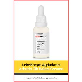 New Well Leke Karşıtı Aydınlatıcı Arbutin 30 ml Cilt Bakım Serumu