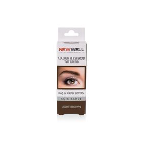 New Well Light Brown Kaş Kirpik Boyası