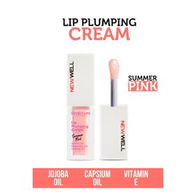 New Well Lip Plumping Cream Summer Pink Dudak Dolgunlaştırıcı Krem