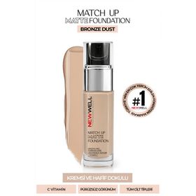 New Well Match Up Matte 01 34 gr Sand Bloom Foundation