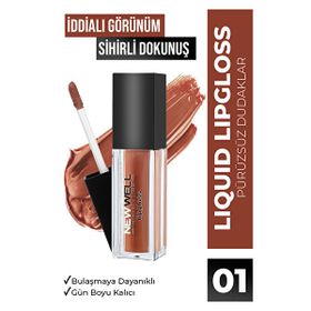 New Well Matte 01 Likit Dudak Parlatıcısı
