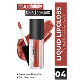 New Well Matte 04 Likit Dudak Parlatıcısı