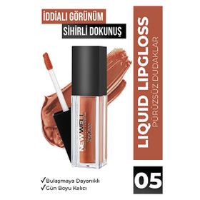New Well Matte 05 Likit Dudak Parlatıcısı