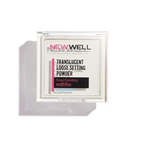 New Well No: 01 White Translucent Loose Setting Powder Pudra