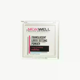 New Well No: 01 White Translucent Loose Setting Powder Pudra