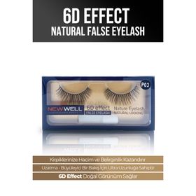 New Well P03 6D Effect Natural False Eyelash