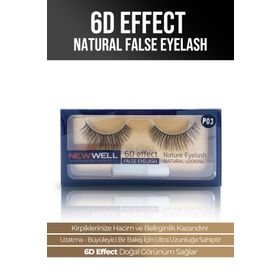 New Well P03 6D Effect Natural False Eyelash
