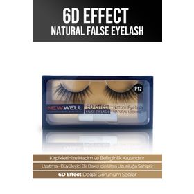 New Well P12 6D Effect Natural False Eyelash