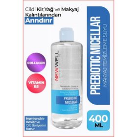 New Well Prebiotic Micellar 400 ml Makyaj Temizleme Suyu