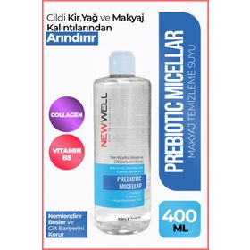 New Well Prebiotic Micellar 400 ml Makyaj Temizleme Suyu