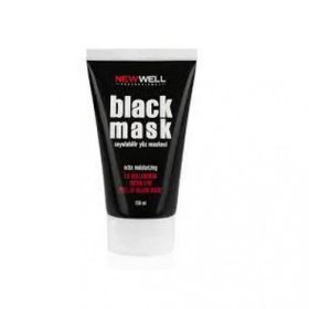 New Well Soyulabilir Siyah 150 ml Maske