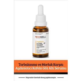 New Well Torbalanma ve Morluk Karşıtı Aydınlatıcı Kafein 30 ml Göz Altı Serumu