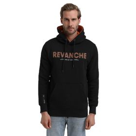 New World 22FWM64031 Siyah Polo Kapüşonlu Slim Fit Erkek Sweatshirt