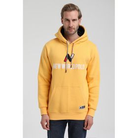 New World 22FWM64032 Hardal Erkek Sweatshirt