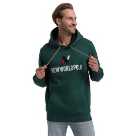 New World 22FWM64032 Koyu Yeşil Erkek Sweatshirt