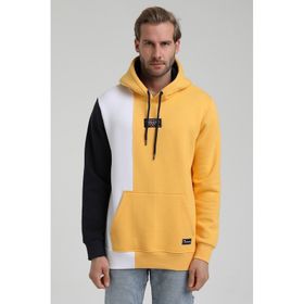 New World 22FWM64033 Hardal Erkek Sweatshirt