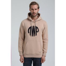 New World 22FWM64037 Bej Erkek Sweatshirt