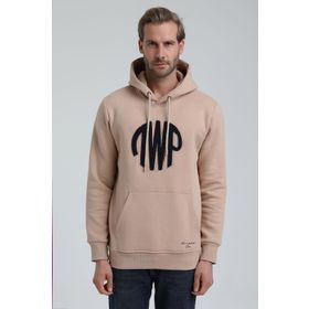 New World 22FWM64037 Bej Erkek Sweatshirt