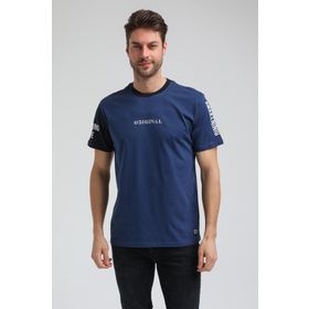 New World 23SSM20317 İndigo Polo Bisiklet Yaka Slim Fit Erkek T-shirt