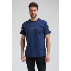 New World 23SSM20317 İndigo Polo Bisiklet Yaka Slim Fit Erkek T-shirt