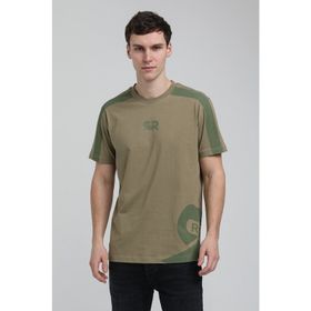 New World 23SSM20324 Açık Haki Polo Bisiklet Yaka Slim Fit Erkek T-shirt