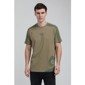 New World 23SSM20324 Açık Haki Polo Bisiklet Yaka Slim Fit Erkek T-shirt