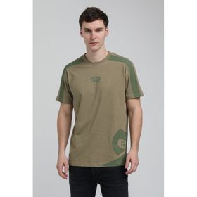 New World 23SSM20324 Açık Haki Polo Bisiklet Yaka Slim Fit Erkek T-shirt