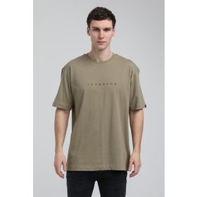 New World 23SSM20334 Açık Haki Polo Bisiklet Yaka Slim Fit Erkek T-shirt