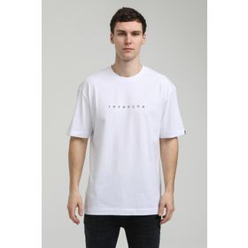 New World 23SSM20334 Beyaz Polo Bisiklet Yaka Slim Fit Erkek T-shirt