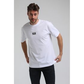 New World 23SSM20335 Beyaz Polo Bisiklet Yaka Slim Fit Erkek T-shirt