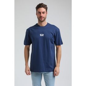 New World 23SSM20335 İndigo Polo Bisiklet Yaka Slim Fit Erkek T-shirt