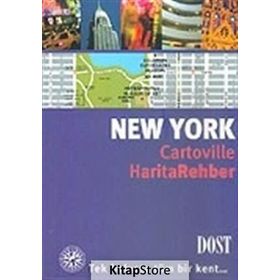 NEW YORK CARTOVILLE HARITA REHBER - KOLEKTIF