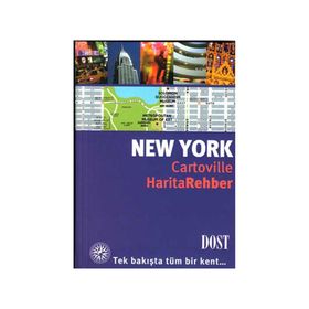 NEW YORK CARTOVILLE HARITA REHBER - KOLEKTIF