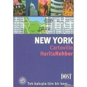 NEW YORK CARTOVILLE HARITA REHBER - KOLEKTIF
