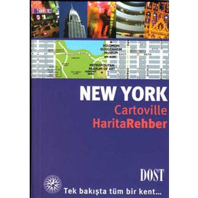 NEW YORK CARTOVILLE HARITA REHBER - KOLEKTIF