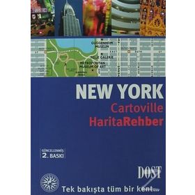 NEW YORK CARTOVILLE HARITA REHBER - KOLEKTIF