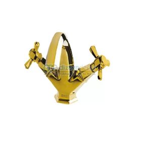 Newarc 104528 Altın Hexa Lavabo Bataryası