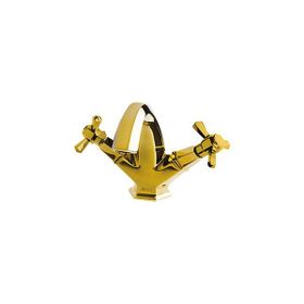 Newarc 104528 Altın Hexa Lavabo Bataryası